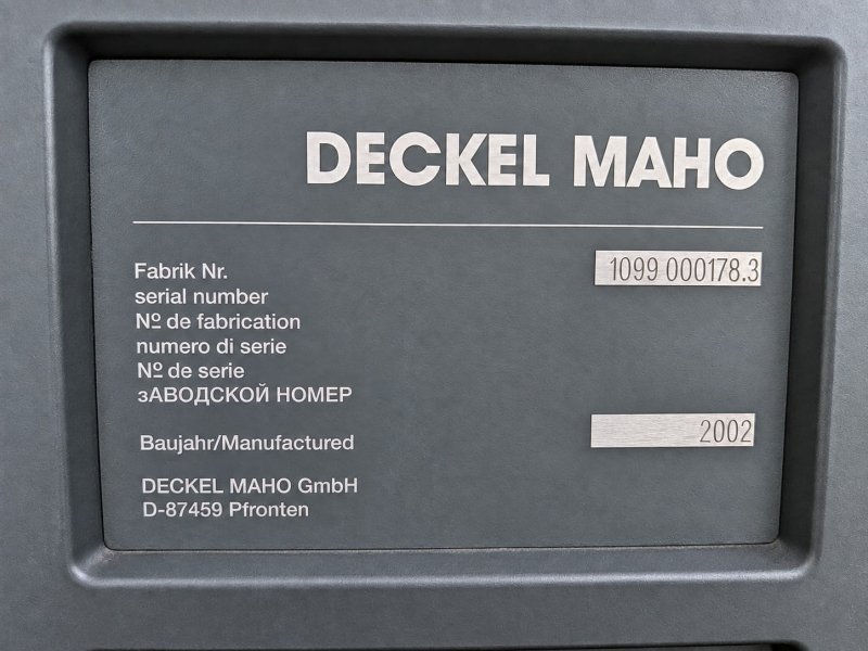 DMG MORI DMU 80 P duoBLOCK  2016