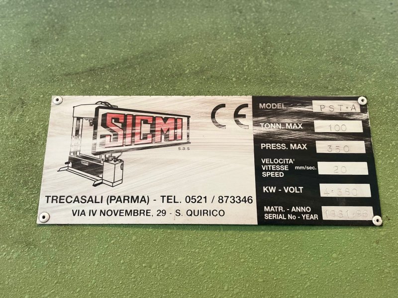 SICMI PSTA 100 Ton 